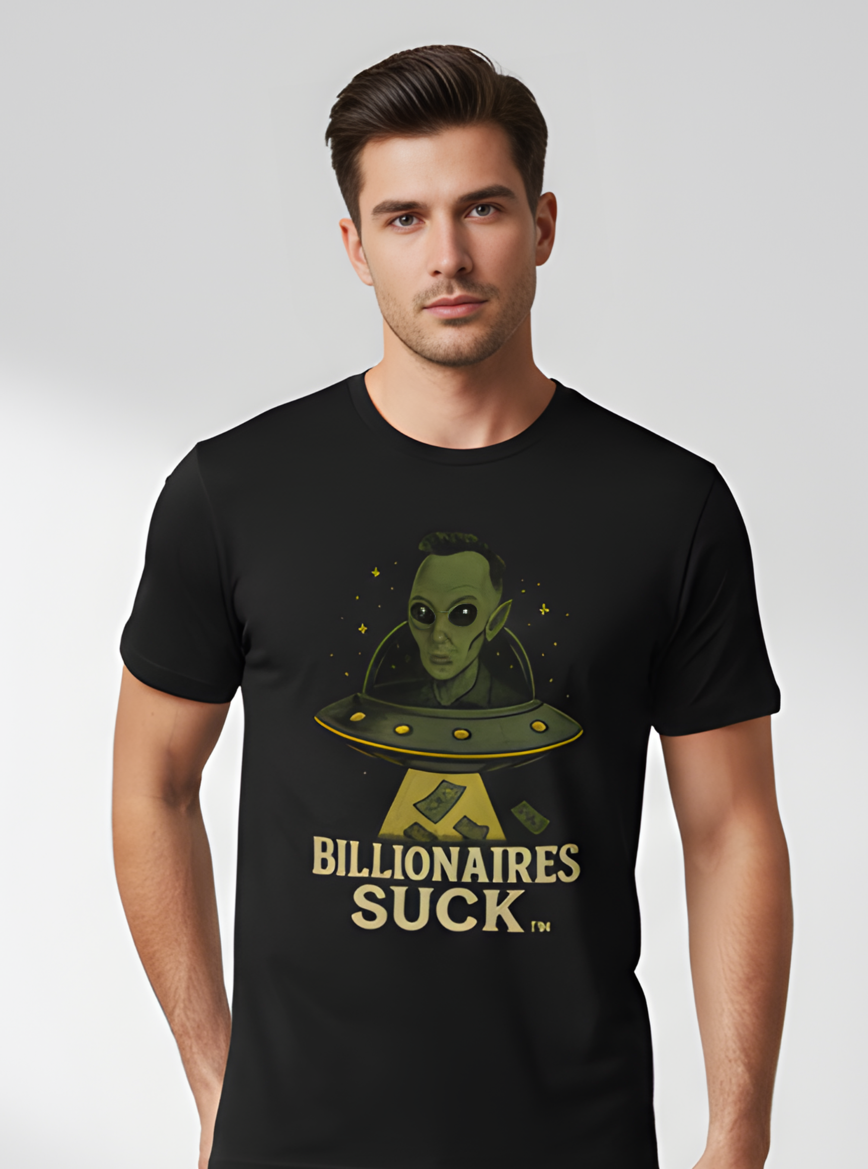 Billionaires Suck from Space t-shirt